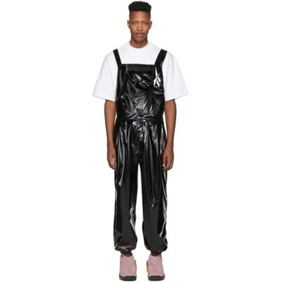 Reebok by Pyer Moss Raggamuffin Overalls Liquid Black Shine Utility M
