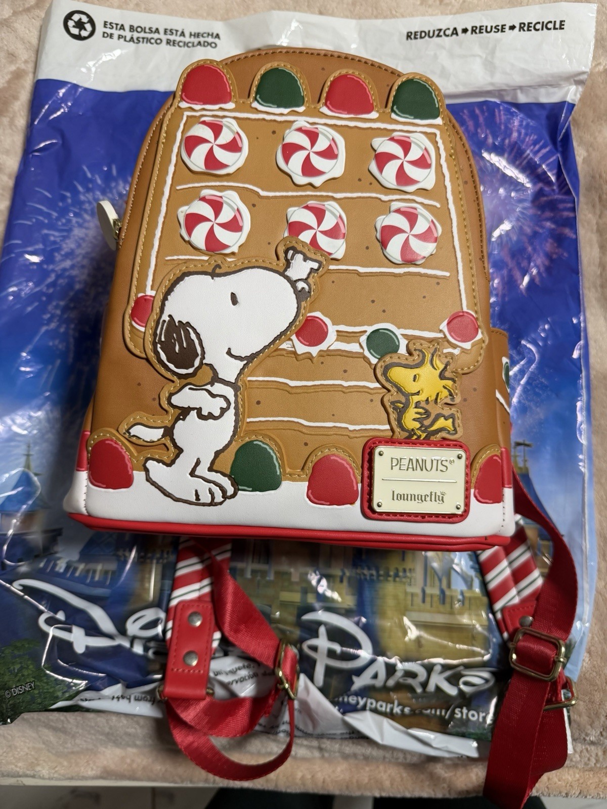 Peanuts Snoopy Loungefly Backpack - image 1