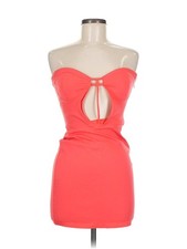Nasty Gal Inc. Women Orange Cocktail Dress M