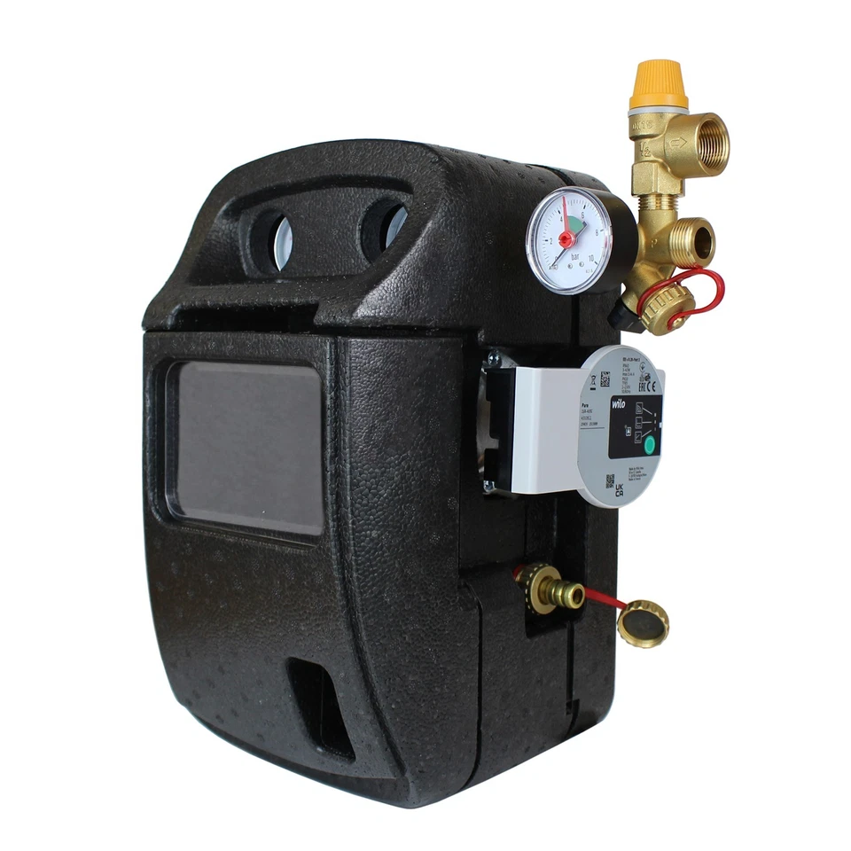 Solarstation mit Pumpe 15/6 und Steuerung Temperaturdifferenzregler Steuerung - Bild 4 von 4