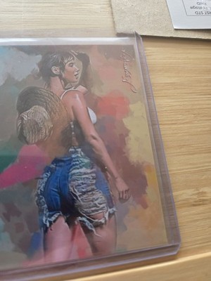 Sara Jean Underwood #19 Limited Edition Art Card xx/50 Aut by Edward Vela