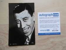 Fernandel autograph signed 9x14 cm postcard ACOA