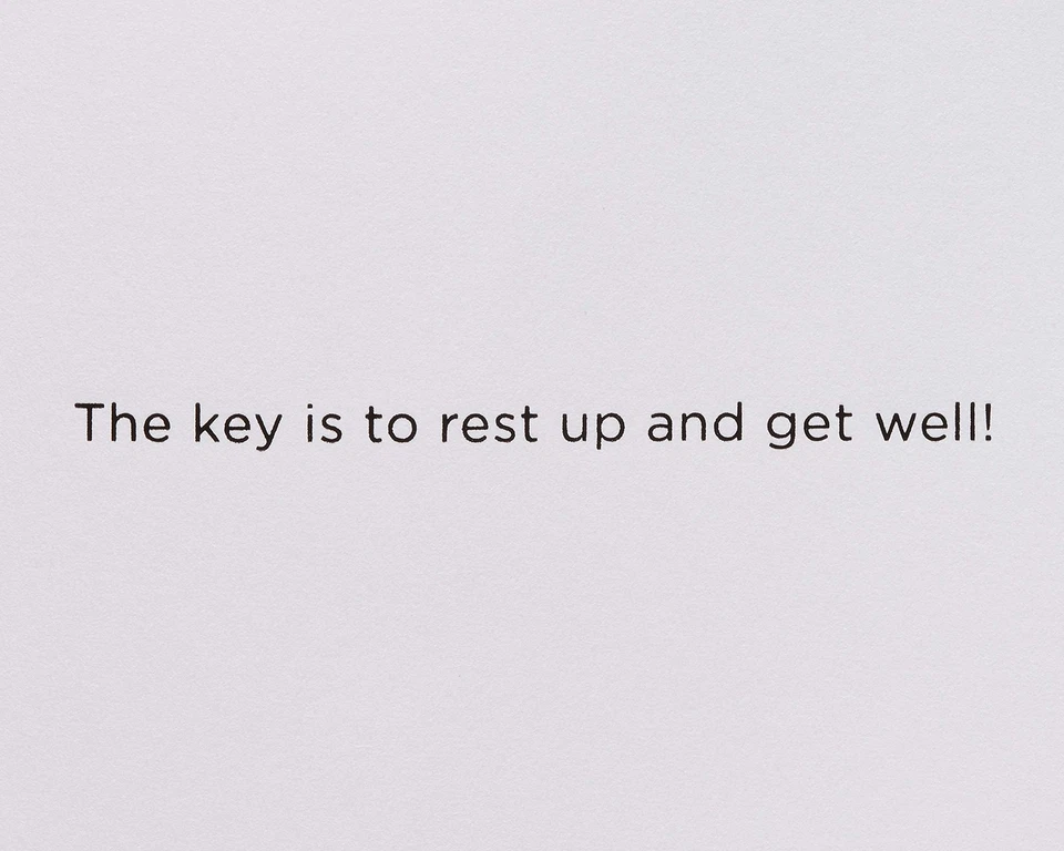 Papyrus Get Well Soon 卡(恢复的关键) — 第 3/4 张图片