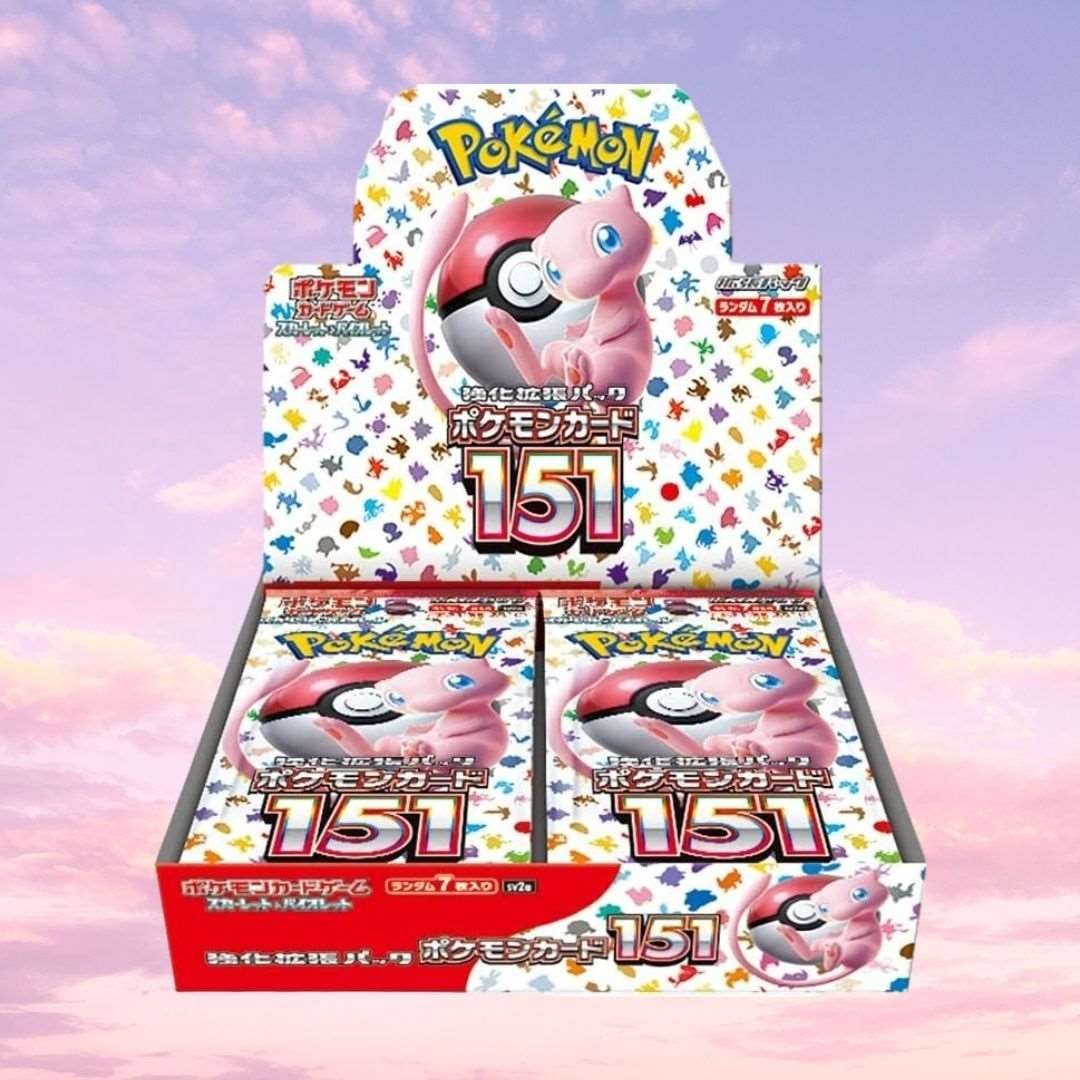 WITH SHRINK Pokémon TCG Sv2a Scarlet & Violet 151 Booster Box