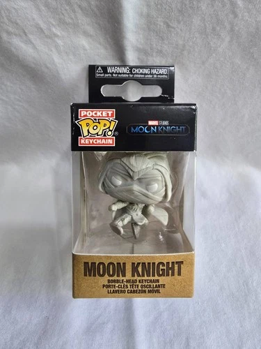 Funko Pocket POP Marvel Moon Knight Jumping Moon Knight Keychain New In Stock