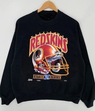 Washington Redskins Football Team NFL Helmet Basic Black Sweatshirt KH18298