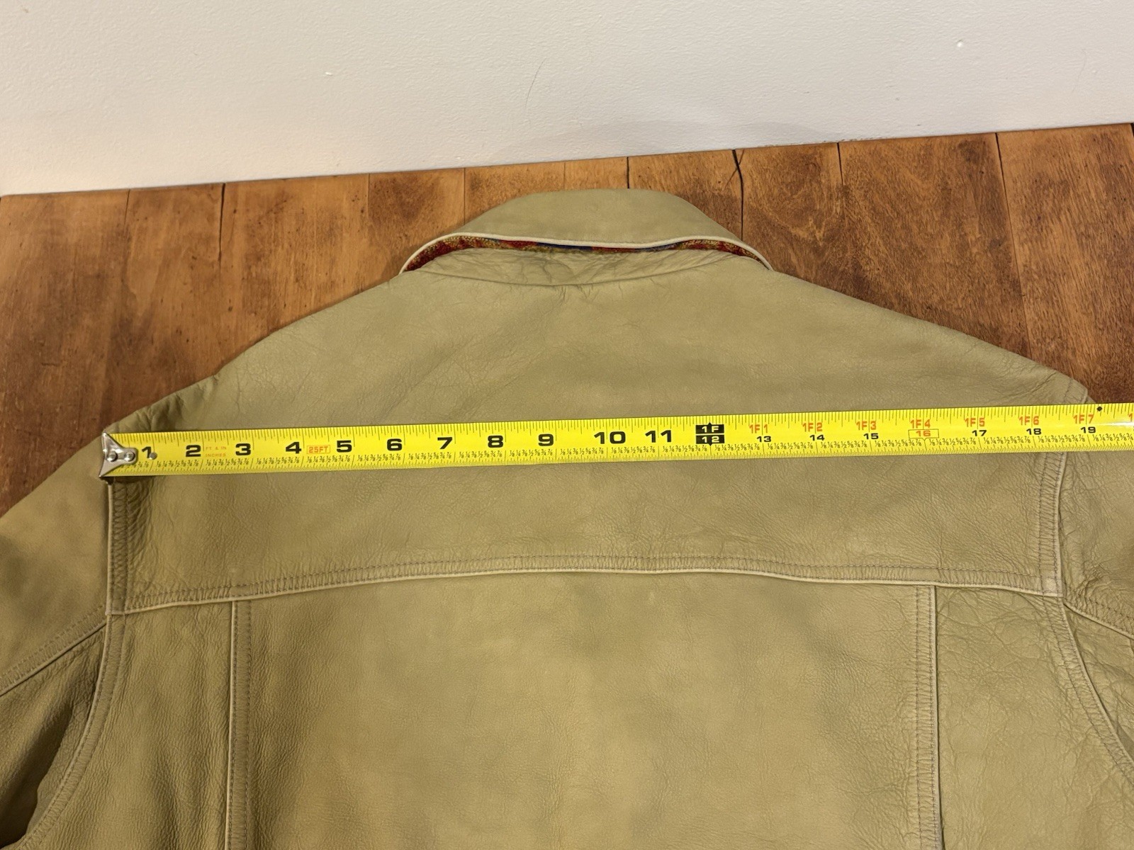 Pendleton Buffalo leather Jacket Size Medium - image 9