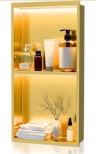 Shower Niche Wall Niche with LED Light for Bathroom,Wall Niche with LED Light