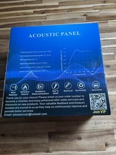 16 Pack Large Fold Soundproof Wall Panels,12 x 12 x 0.47 in Sound Proof Foam ...