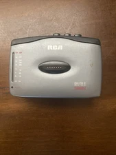 Vintage RCA Bass Boost Cassette Player RP1810B AM FM Radio Portable Vtg Tested