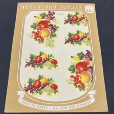 Vintage Meyercord Decal 840-B