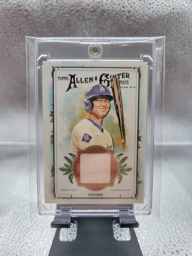 2025 Topps Allen and Ginter Relic #AGR-SO Shohei Ohtani Dodgers