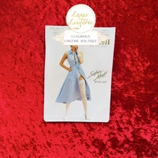 Satin Matt Stayup By Wolford M Medium Offwhite Hold-Up Stockings