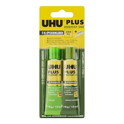 UHU two-component adhesive plus Endfest 300/45640 Contains 33 g