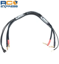 LRP 2s Charging Wire - 35cm - 4mm & Ehr 4/5mm 2mm LRP499002