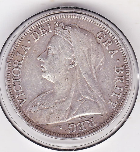 1900 Victoria Half Crown — photo from the most recent tracked eBay sale