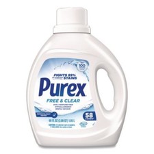 Dial Professional 05602 Free And Clear Liquid Laundry Detergent, 66 Oz Bottle