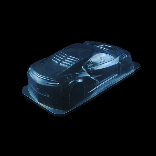 1/8 Lexan Clear RC Car GT Body Shell for HONDA NSX GT3 with 360mm wheel base - Picture 5 of 6