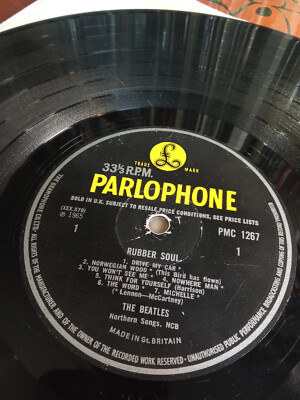 THE BEATLES - RUBBER SOUL 1965 UK MONO Parlophone Press LP | eBay UK