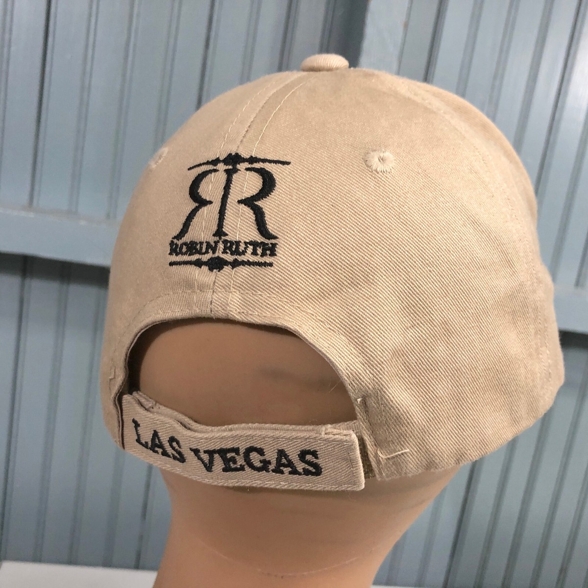 帽子 [2] LAS VEGAS ROBIN RUTH VELCRO HAT City of Las Vegas Nevada Map Brim Robin Ruth Adjustable