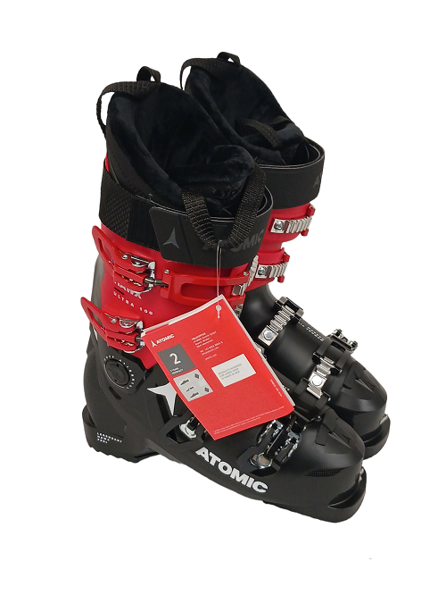 SALOMON Scarponi da sci Atomic Hawx Ultra 100 NUOVI 2022 UOMO TAGLIA: 25 25 5 (NERO ROSSO)