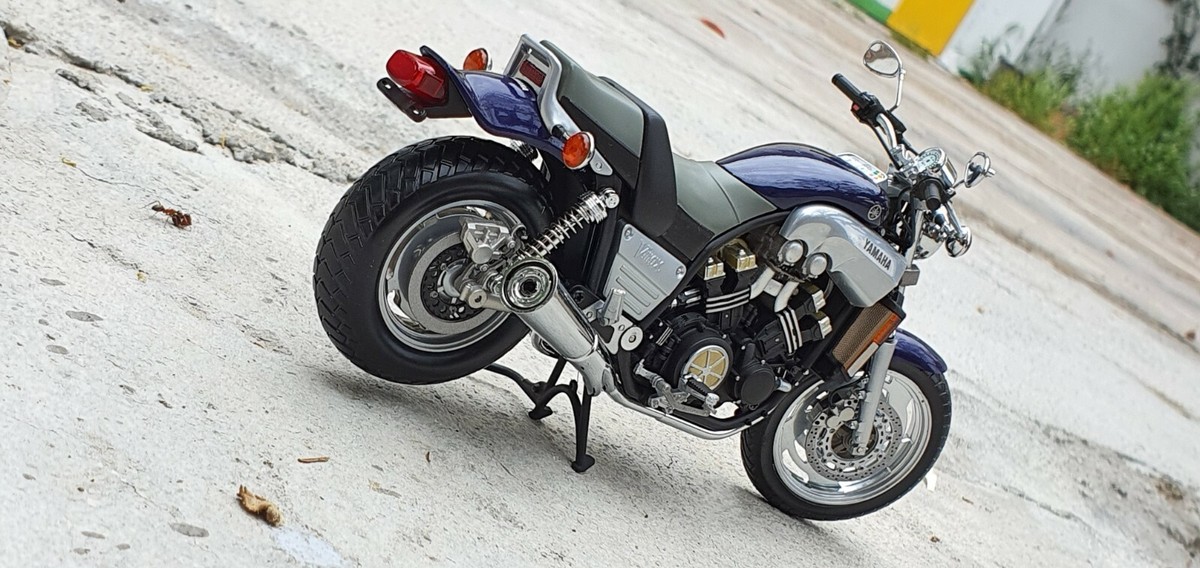 オートバイ・バイク Yamaha Vmax 1993 Blue 1993 Yamaha V-MAX - YouTube