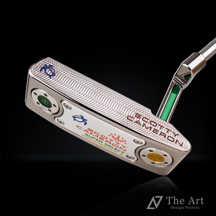 SCOTTY CAMERON Super Select Square Back 2 Hawaiian Honu ver
