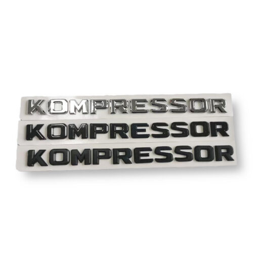 Pour Mercedes-Benz KOMPRESSOR Emblèmes et ornements rear logo C E Sticking ABS - Imagen 4 de 9