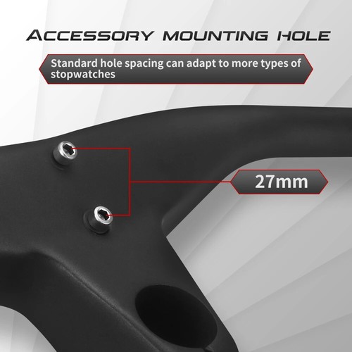 Manillar integrado de carbono para bicicleta de montaña de 760/780/800 mm barra elevadora de 7 grados 1-1/8 - Imagen 5 de 14