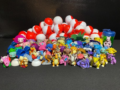 Pokemon Pokeball 1999 Burger King Kids Club Toys complete set lot 57