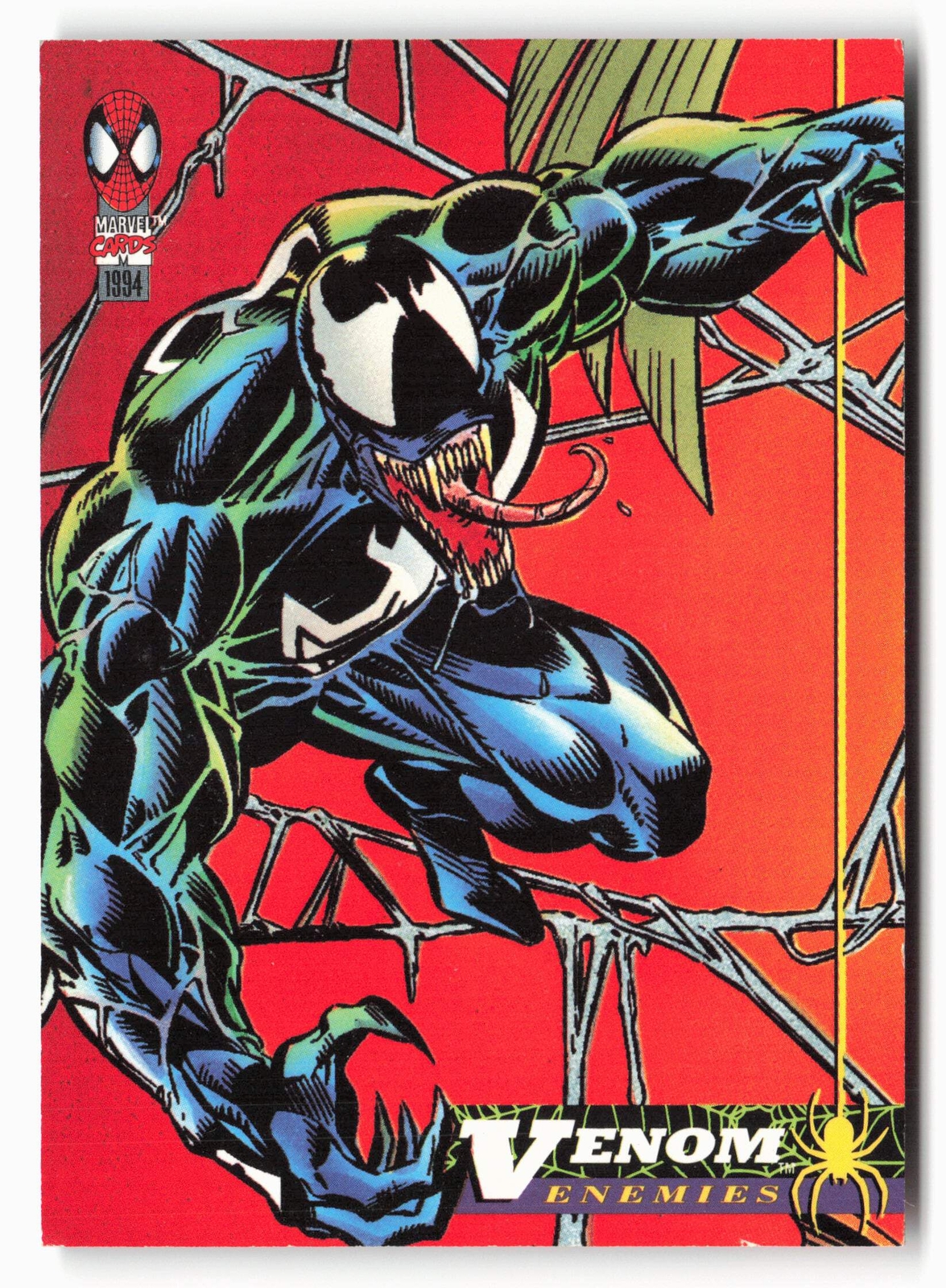 Venom #67 Marvel 1994 Fleer Amazing Spider-Man trading card — raw and PSA graded price guide