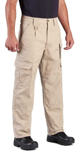Propper® Canvas Tactical Work Pants with Cargo & Mag Pockets, DWR, Relaxed Fit - Picture 6 of 12