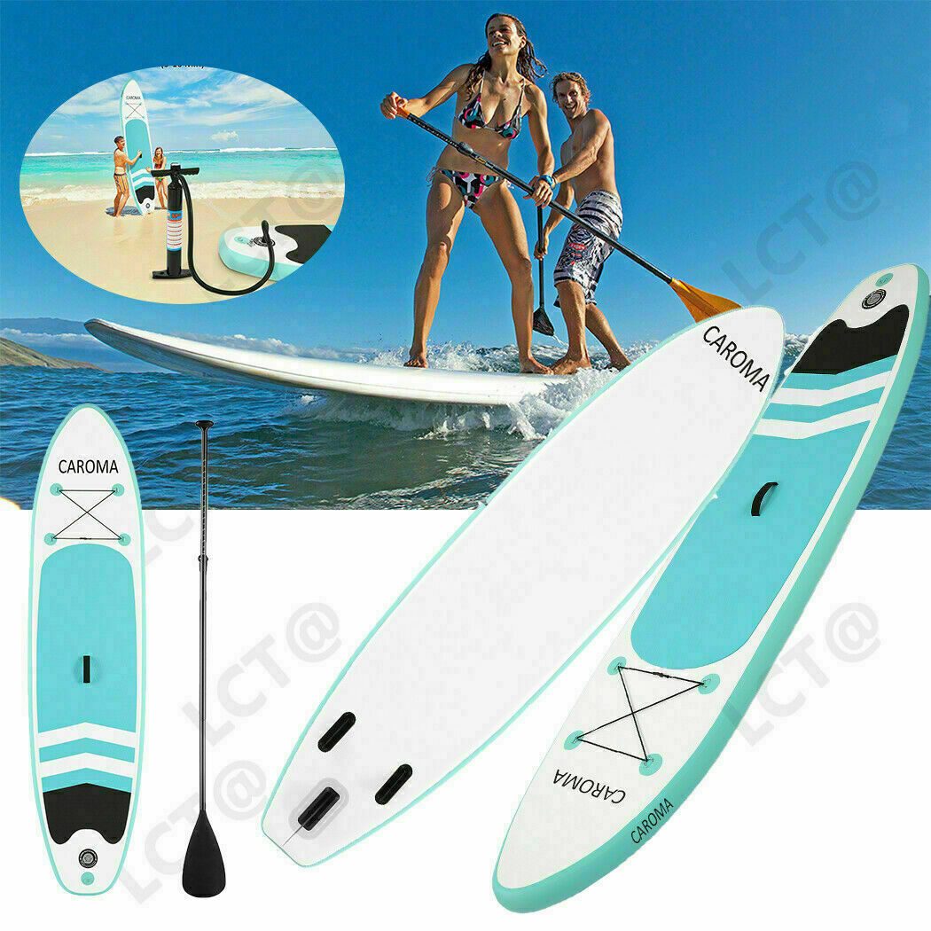 Details zu SUP Board Stand Up Paddling Surfboard aufblasbar ISUP Paddle Surfbrett 305cm DHL Sonderverkauf