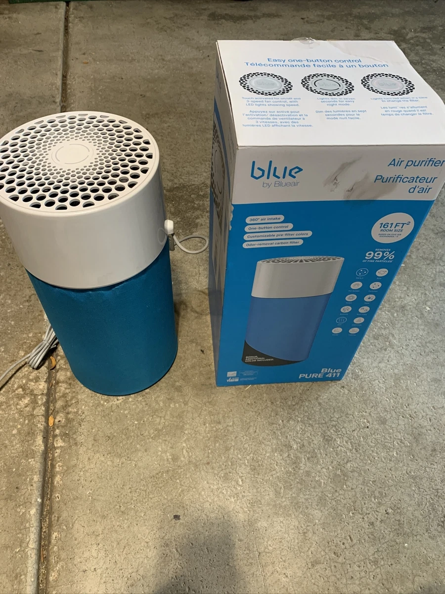 Blueair Blue Pure 411 Air Purifier Home Particle Carbon Odor Filter