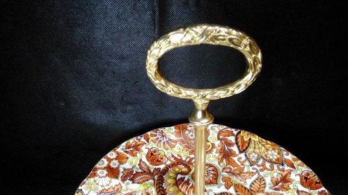 serviteur apéritifs porcelaine haute température BM France décor cachemire - Imagen 4 de 8