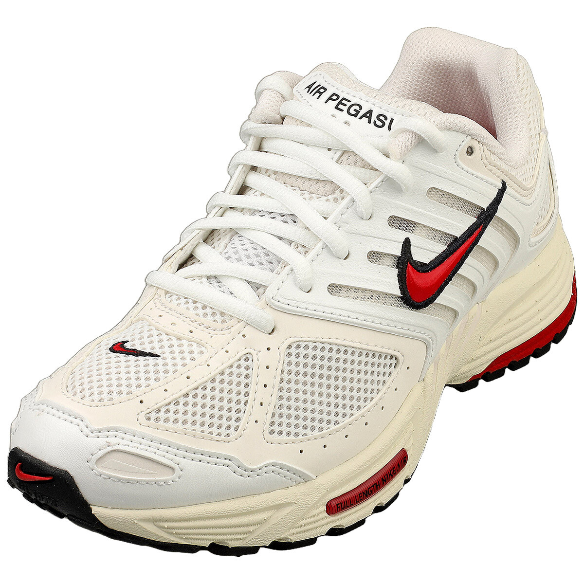 Nike Air Pegasus 2005 Womens Fashion Sneakers in White Red - 7 US