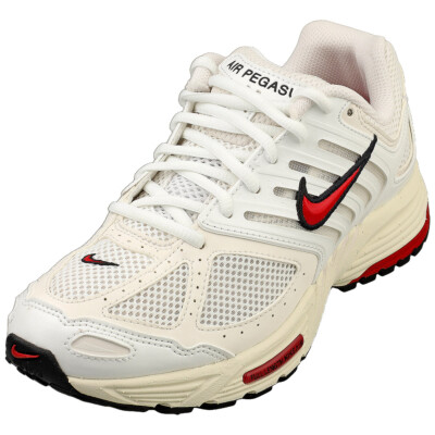 Nike Air Pegasus 2005 Womens Fashion Sneakers in White Red