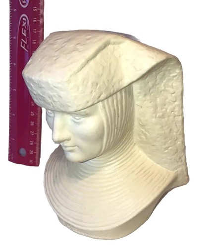 VTG 1967 Hummel Goebel White Bisque Sister Bertha Nun Bust Krobek Germany - Picture 2 of 13