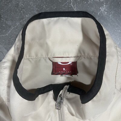 Vintage 90's Oakley Software Logo Zip Up Jacket 2000s Y2K Skull