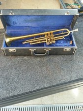 Cavalier trumpet with case parts or repair