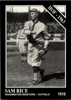 1991 Conlon Collection - The Sporting News - SAM RICE 😎 Trading Card ...