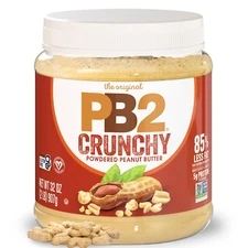 Crunchy Powdered Peanut Butter - Peanut Butter Powder with Small Crunchy Peanut