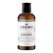 Cremo All In One Beard Wash Cedar Forest Full Size 6 fl oz