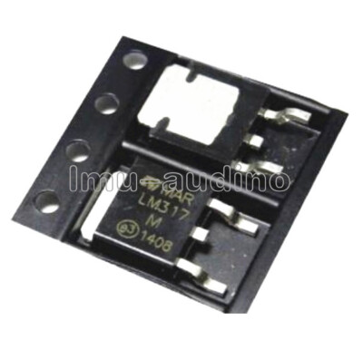 10PCS TO-252 LM317M LM317 Medium Positive Adjustable Voltage Regulator 1.2-37V