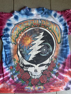 Vintage 90s Grateful Dead 30th Anniversary 1995 Summer Tour Vintage 90s Grateful Dead 30th Anniversary 1995 Summer Tour