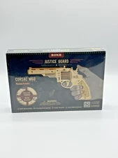 ROKR Justice Guard 3D Wooden Puzzle Corsac M60 Revolver Robotime sealed box