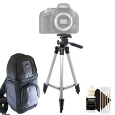 Tall Tripod  DSLR Backpack  Cleaning Kit for Nikon D5600, D5500 Nikon Cameras
