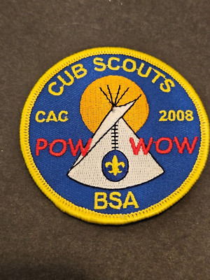 Club Scouts Patch Pow Wow 2008 BSA