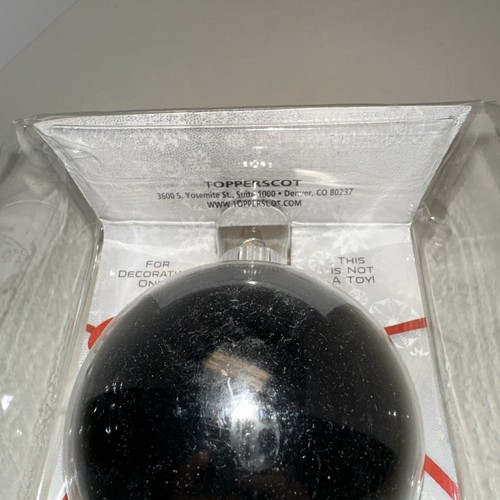 PITTSBURGH STEELERS ORNAMENT TOPPERSCOT NFL FOOTBALL CHRISTMAS GLASS BALL NFL - Picture 4 of 4