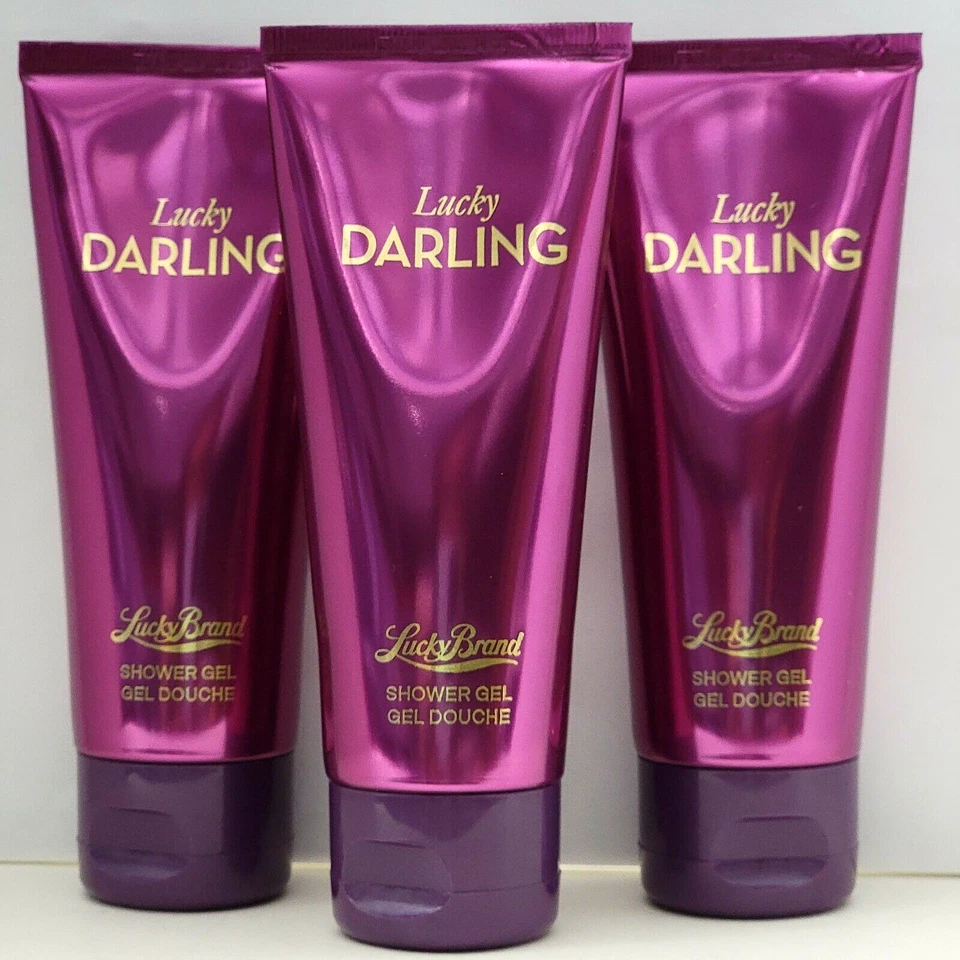 Paquete de 3 gel de ducha LUCKY DARLING 3,4 fl oz de Lucky Brand (consulta imágenes, u/b) Foto 2 de 3